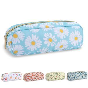 Waterproof Small Floral Pencil Case Makeup Bag For Purse,cute Flower Pencil💞
